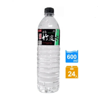 【九華山】湧泉 竹炭水 600ml(24入/1箱)