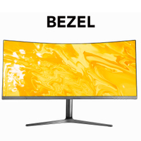 Bezel 34MD845 Ultrawide Gaming Monitor |   34" |   3440 x 1440p |   165Hz |   VA Panel |   Curved Di