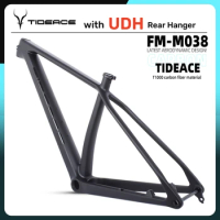 Tideace UDH T1000 Full Carbon Frame mtb 29 148mm Boost MTB Frame Hardtail Max 34T Mountain Bike Frames 29er