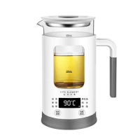 Life Element 220V mini tea boiler decoction kettle glass kettle electric kettle health cup 0.6L intelligent I13