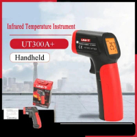 UNI-T UT300A+ Laser Infrared Thermometer Handheld Termometro Digital Industrial Non Contact Laser Temperature Meter Pyrometer