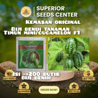 kemasan original (200 butir)biji benih tanaman timun mini cucamelon f1