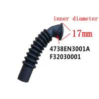 LG Sky worth drum washing machine inner water inlet pipe corrugated rubber hose 4738EN3001A parts F32030001