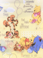 【震撼精品百貨】Winnie the Pooh 小熊維尼~多層資料夾-牽手*53911