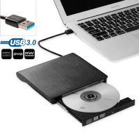 Slim External Usb 3.0 Dvd Rw Cd Writer Optical Drive Player Burner Reader Player 5gbps Data Transmission For Laptop Pc