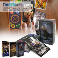 Classic Design Tarot Cards Board Game Witch Rider Moonology Angel Prayers Oracle Cards Deck Play