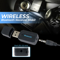 ABDI MALL- Penerima Sinyal Wireless Bluetooth Receiver Mobil 3.5mm Jack - BT-163