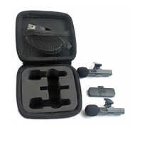Wireless Lavalier Mic Case Lapel Microphone Case Clip on Microphone Case Microphone Bag