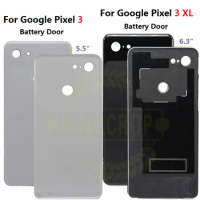Original For HTC Google Pixel 3 GLASS Back Battery Cover Case Housing For Google Pixel 3 XL Rear Door Housin