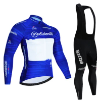 Tour Giro d'Italia Long Sleeve Cycling Sets Bicycle Clothing Breathable Mountain Cycling Clothes Ropa Ciclismo Verano Triathlon
