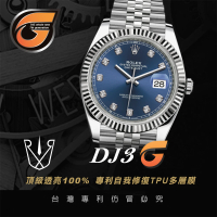 【RX-8】RX8-G第7代保護膜 勞力士ROLEX-Datejust珠鍊帶系列 含鏡面 手錶貼膜(Datejust)