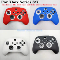 For Xbox Series S Anti-Slip Silicone Protective Case Skin For Xbox Series X Controller Anti Scratch Cover