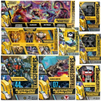 Original Transformers Terrorsaur Bumblebee Studio Series 102 Optimus Prime Ss07 Grimlock Jazz Mission Action Figure Model Toys