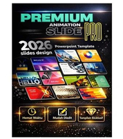 Powerpoint Template Premium PRO Animasi Slide Presentasi Template PPT Seminar Meeting Compro Sempro