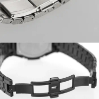 Max Biggest Wrist GA2100 Metal Watch Strap Mod 3rd Generation GA2110 Watchband Bezel GA-2100 Stainless Steel Belt,No Watches