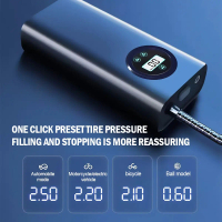 Car Tyre inflator tyre pressure pump electric tire pump car air pump tyre car tyre pump portable car
