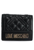 Love Moschino 商標雙摺銀包