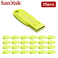 100% Original SanDisk USB Flash Drive 32GB 64GB Read Speed 100MB/s CZ410 USB 3.2 Gen 1 pendrive U Stick Memory USB