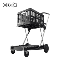 德國CLAX 多功能折疊式手推車(經典黑)