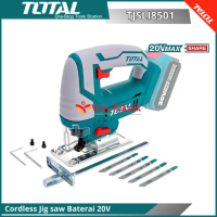 COD - PAKET mesin gergaji jigsaw jig saw bateraI cordless TOTAL TJSLI8501