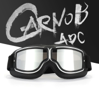 1204 แว่นตารถจักรยานยนต์กันลมกันลมหมวกกันน็อคขี่แว่นตากันฝุ่นป้องกันรถจักรยานยนต์ออฟโรด Harley แว่นตาวินเทจ