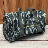 L1110 Dropshipping AliExpress Cross-Border New Travel Bag, Camouflage Canvas Travel Bag
