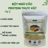 [Khuyến mãi sốc] BỘT PROTEIN THỰC VẬT HOME- MADE THƠM NGON, BỔ DƯỠNG TÚI 500 GRAM - Q SHOP