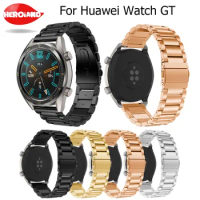 22mm Metal Strap For Samsung Galaxy 46mm Xiaomi Huami Amazfit 2 Bracelet Amazfit Stratos 2 Stainless Steel Watch Band Huawei GT