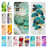 10T Pro Case For Xiaomi Mi 10T Pro 10 10T Lite 5G Cases Cute Tiger Animal Flower Painted Phone Case for Xiaomi Mi 10T Pro Cover
