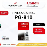 100% ORIGINAL Tinta Canon PG 810 XL - Printer iP2770 MP258 MP287 - Tinta Asli PG810 BLACK