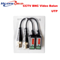 Heanworld UTP,cctv BNC video Balun cctv camera Transceivers CCTV spare parts video balum for camera and DVR
