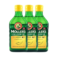 MOLLER’S 百年老牌 睦樂鱈魚肝油三瓶(喝的鱈魚肝油)