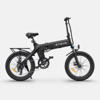 BLACK ENGWE C20 PRO Adult Electric Bike 36V 19.2AH City Bike Motor 250W Powerful Motor 25KM/H Electr