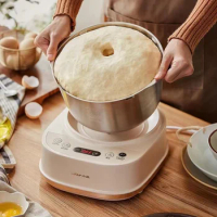 Bear Flour Mixers Electric Food Mixer Stainless Steel Chef Machine 5L Household Blender Cake Bread Electric Dough Maker 220V