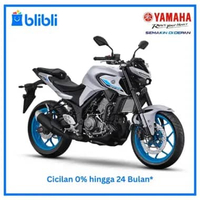 Yamaha MT-25 ABS Sepeda Motor [OTR Jabodetabekser] Metallic Light Grey Bogor