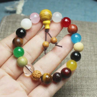 18 Seeds Bodhi Seed Glass Beads Bracelet Baby Seeds