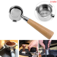 54mm for Breville Sage 870/878/880 Stainless Steel Bottomless/Double Spout Coffee Portafilter Modified Handle Filter Tool