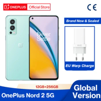 World Premiere OnePlus Nord 2 5G 8GB 128GB Global Version 50MP AI Camera OIS MTk Dimensity 1200-AI Warp Charge 65