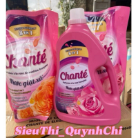 【Đang hot】 【 Mẫu bán chạy】 Nước giặt xả Chanté với hương hoa hồng Pháp lôi cuốn 8 in 1