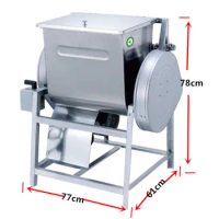 15/25kg Simple Flour Mixer Hardbound Commercial Noodle Mixer kneading and mixing machine
