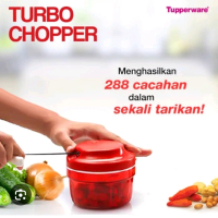 Turbo Chopper Tupperware perlengkapan dapur multifungsi