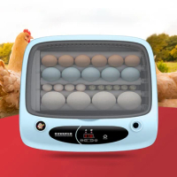Incubator Egg Small Household Intelligent Automatic Brooder Chick Quail Hatching Poultry Machine Farm Tool Hatcher Turner 15 Egg