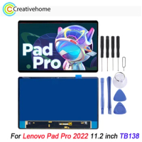 High Quality LCD Screen Display For Lenovo Pad Pro 2022 11.2 inch Xiaoxin Pad Pro 2022 Tablet TB138 with Digitizer Full Assembly