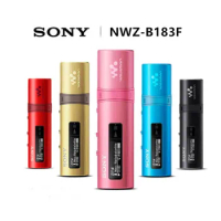 Original Sony NWZ-B183F B183F Flash MP3 Player with Built-in FM Tuner (4GB) - with headset
