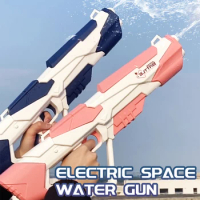 Automatic Electric Space Water Gun Fights Summer Toy Water Absorbing Guns Outdoor Beach Swimming Pool Toys Kid Adults Gift