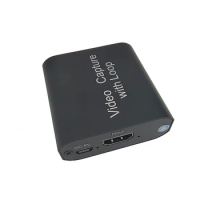 Digital Video Capture Card 1080P 4K HDMI-compatible To USB 2.0 Video Capture Device for Game Record Live Streaming Broadcast TV