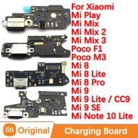 Original USB Power Charging Dock For Xiaomi Mix 3 5G 2 Quick Charger Port Connect Board Poco F1 M3 Mi 8 Pro SE Mi 11 Lite