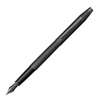 CROSS 高仕 新世紀系列 PVD啞黑蝕刻鑽石圖騰鋼筆 / 支 AT0086-122