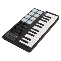 Worlde PANDA 25-Key USB Keyboard และ Drum Pad MIDI Controller 2สไตล์ MIDI Keyboard MIDI Piano Keybo