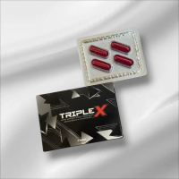 TRIPLE X ผลิตภัณฑ์เสริมอาหาร ทริปเปิ้ลเอ็กซ์ 1 กล่อง 4 แคปซูล